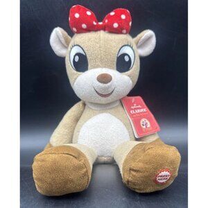 Hallmark Clarice Rudolph the Red Nosed Reindeer 14” Sings Holly Jolly Christmas